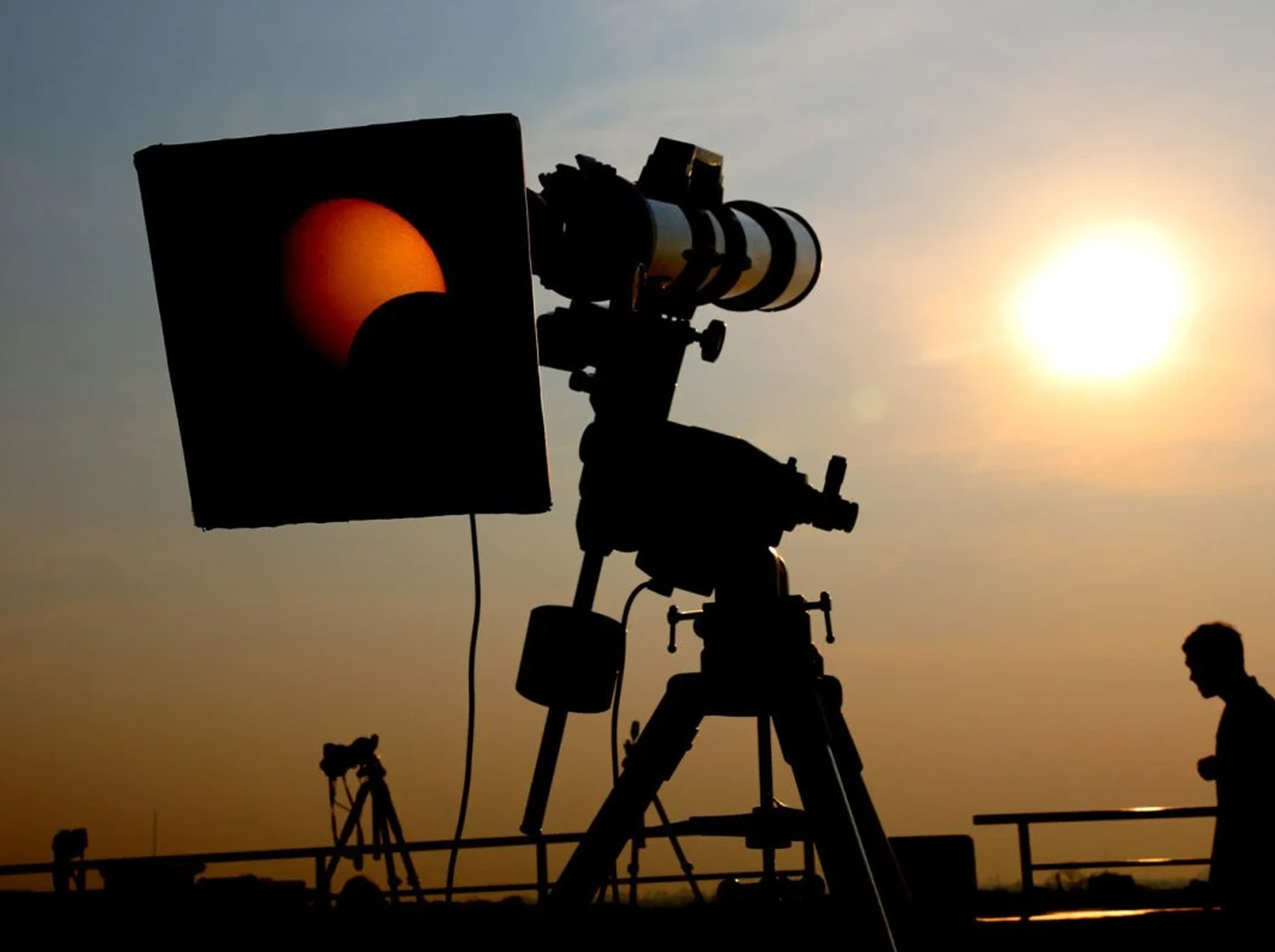 Solar flare close up